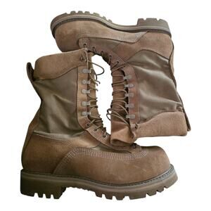 Hoffman 10” Coyote Powerline Lineman Boot Men 10 D Steel Toe EH New W/O Box